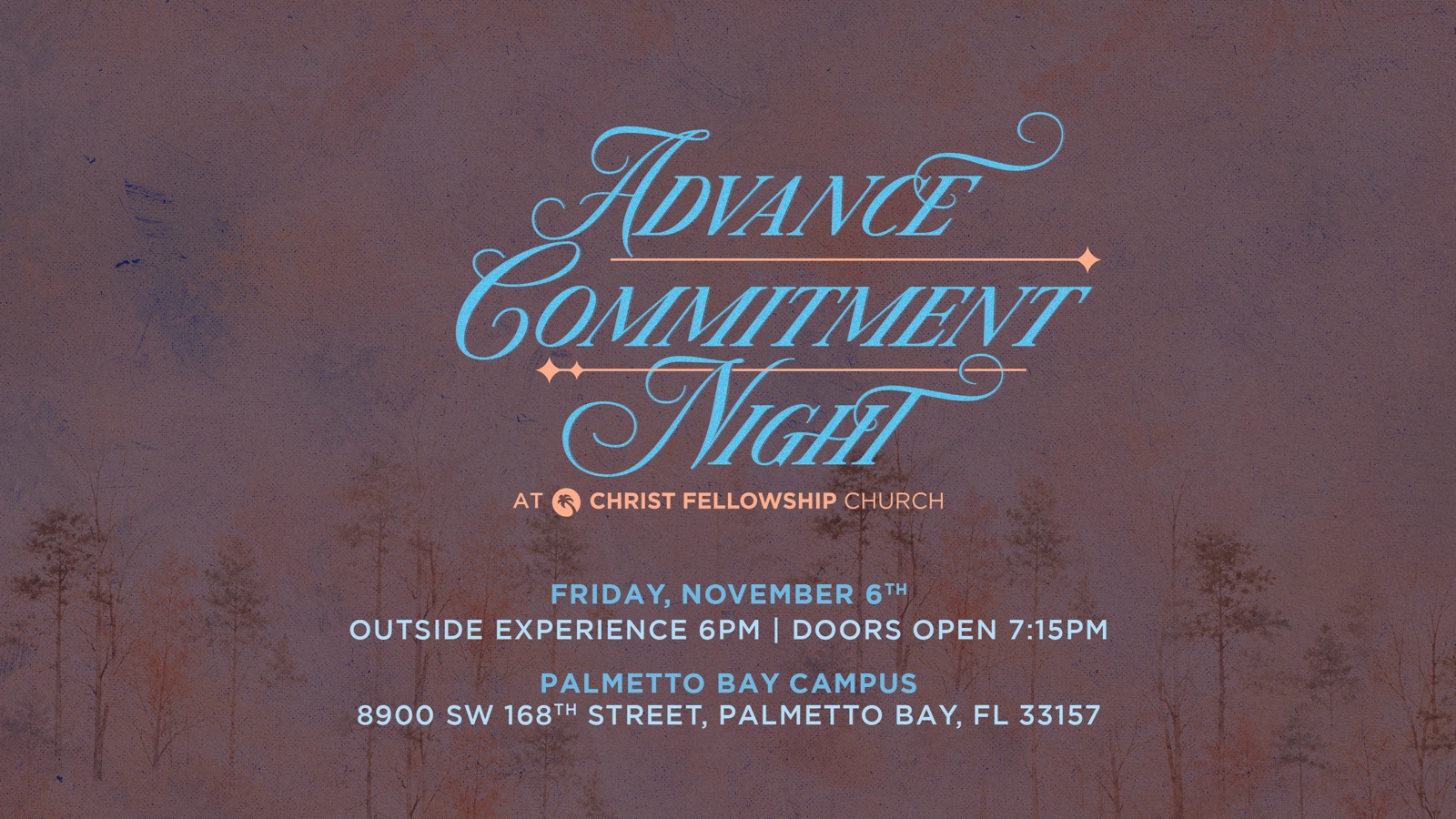 Advance Commitment Night